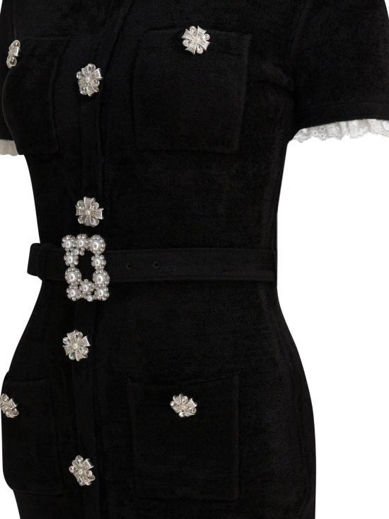 25FW 셀프 포트레이트 원피스 AW25015MABBLACK - SELF PORTRAIT