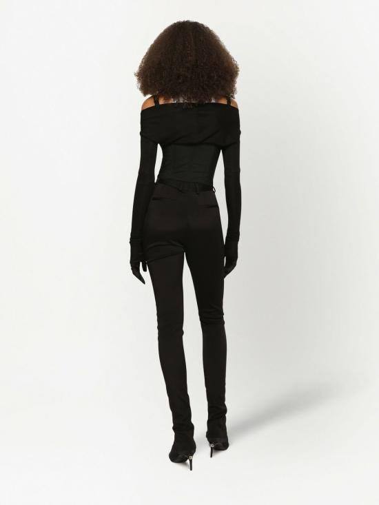  돌체앤가바나 스트레이트 팬츠 FTCXCT FURLEN0000 Black - DOLCE & GABBANA