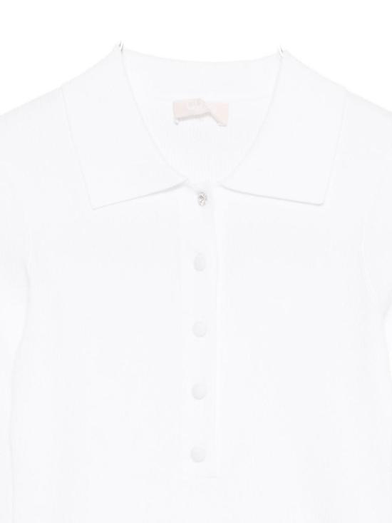26FW 리우조 폴로 티셔츠 MF5263MS99E10701 White - LIU JO
