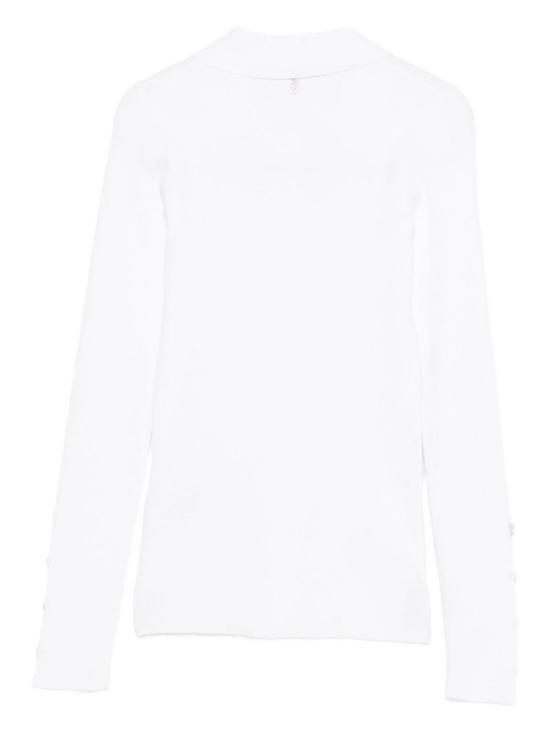 26FW 리우조 폴로 티셔츠 MF5263MS99E10701 White - LIU JO