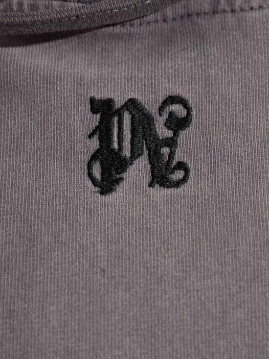 26FW 팜앤젤스 후드 티셔츠 PMBB178F25FLE0010610 Grey - PALM ANGELS