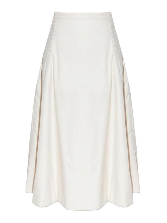 25FW 애드 미디 스커트 12AWL7741016 White