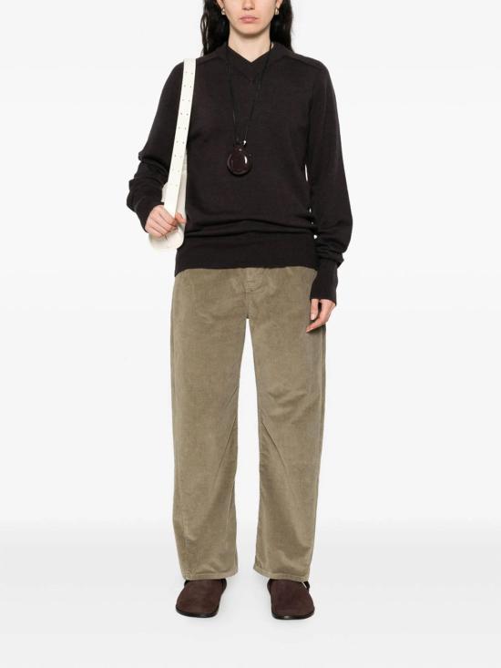  스튜디오 니콜슨 플레어 팬츠 SNW1726DENJOLICHE Green - STUDIO NICHOLSON