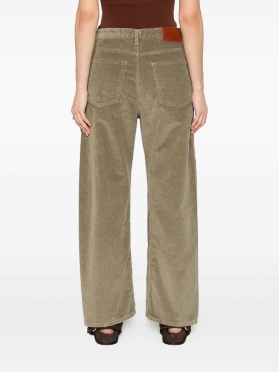  스튜디오 니콜슨 플레어 팬츠 SNW1726DENJOLICHE Green - STUDIO NICHOLSON