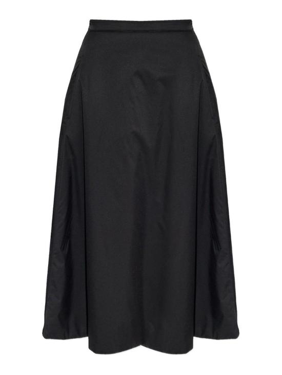 25FW 애드 미디 스커트 12AWL7748506 Black