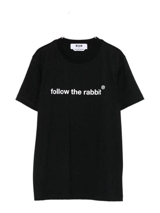  엠에스지엠 반팔 티셔츠 3941MDM8725779899 Black