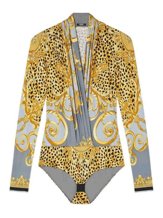  베르사체 민소매 티셔츠 10053211A162515E700 Grey