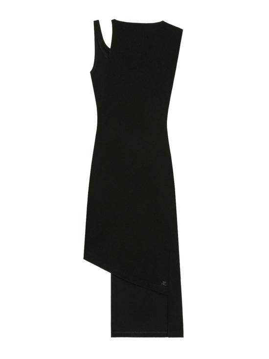 25FW 쿠레쥬 미디 스커트 425MRO720FI00019999 Black