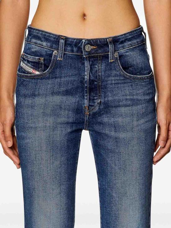  디젤 스트레이트 팬츠 A1233709I2801 Blue - DIESEL