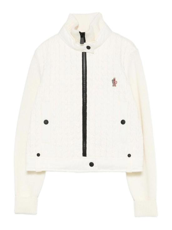  몽클레어 퀼티드 가디건 K20989B00014M1131034 White
