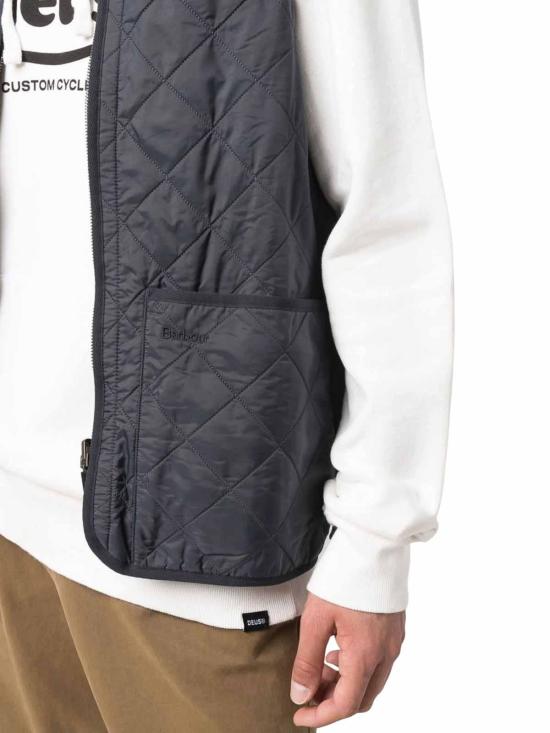  바버 폴라퀼트 지퍼인 라이너  MLI0002MLINY91 Blue - BARBOUR