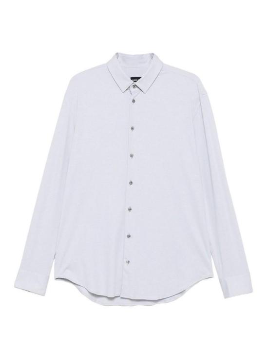 25FW 조르지오 아르마니 긴팔 셔츠 GM000056TE17665U9275 Grey