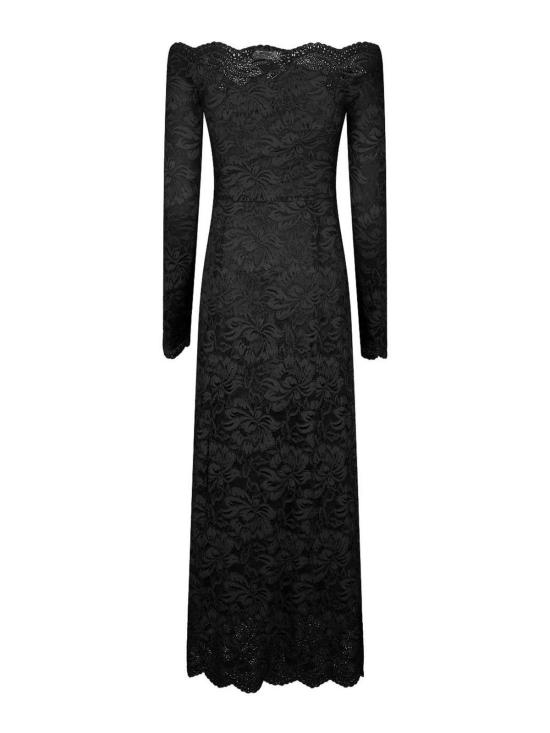 26FW 파코라반 미디 스커트 25HJRO209PA0170P001 Black - PACO RABANNE