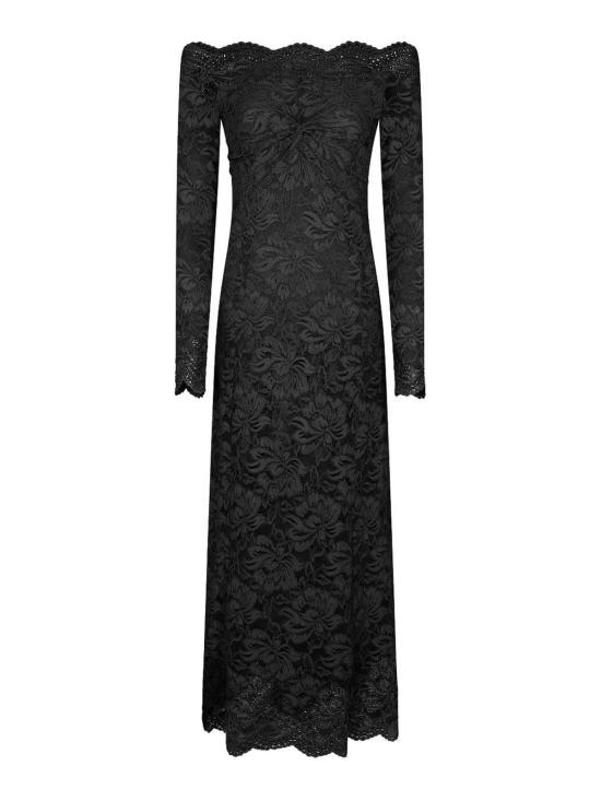 26FW 파코라반 미디 스커트 25HJRO209PA0170P001 Black