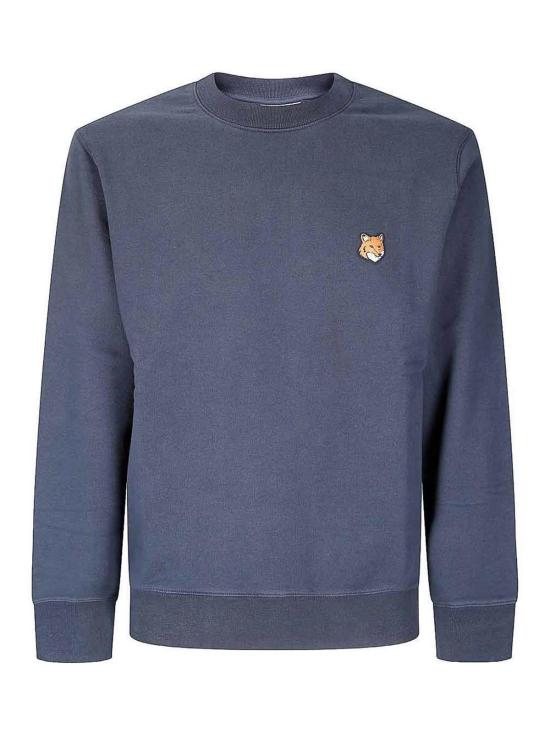 26SS 메종키츠네 폭스 헤드 레귤러 스웨트셔츠 PM00303KM03400413 Blue
