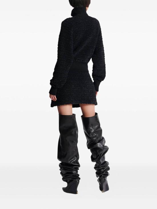  발망 봄버 자켓 FF0TE200KJ160 Black - BALMAIN