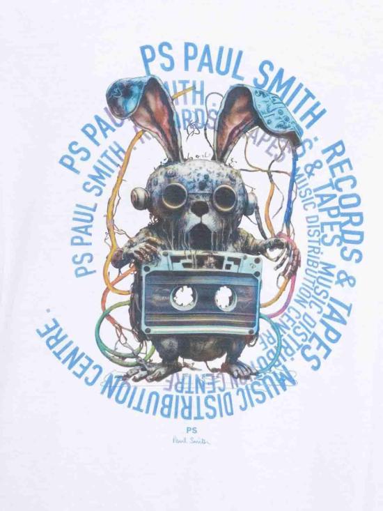  폴 스미스 반팔 티셔츠 M2R220XTP540501 White - PAUL SMITH