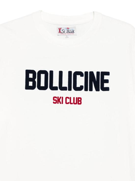 25FW 세인트바쓰 반팔 티셔츠 ARNOTTWARM01009I White - MC2 SAINT BARTH