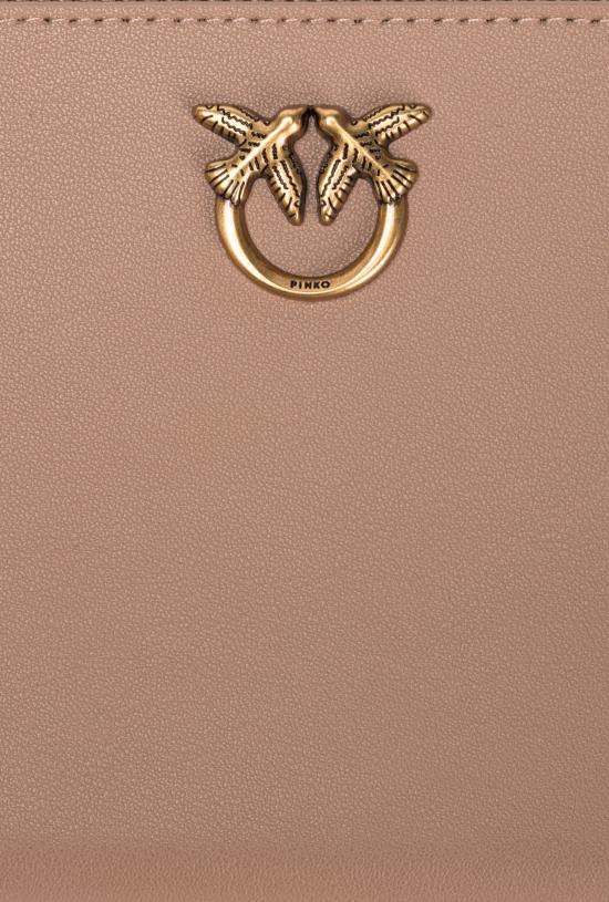 25FW 핑코 지갑 100250A0F1 D01Q Biscotto zenzero antique - PINKO