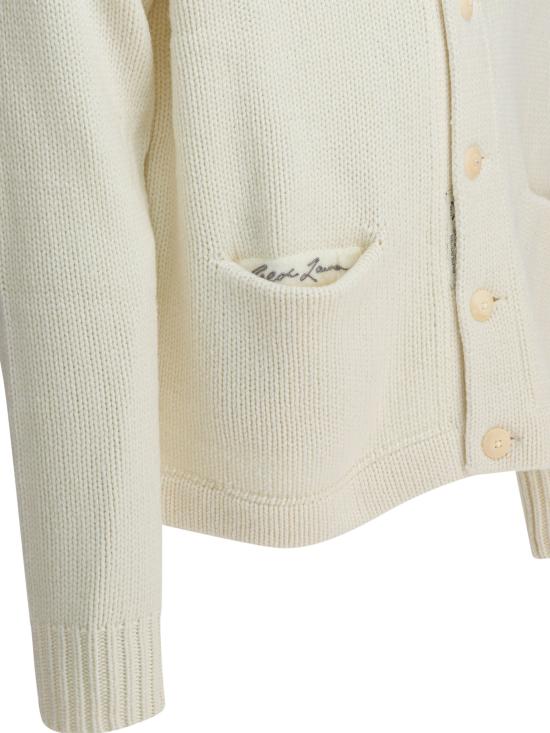 25FW 폴로 랄프로렌 가디건 710982821001ANDOVER CREAM COMBO White - POLO RALPH LAUREN