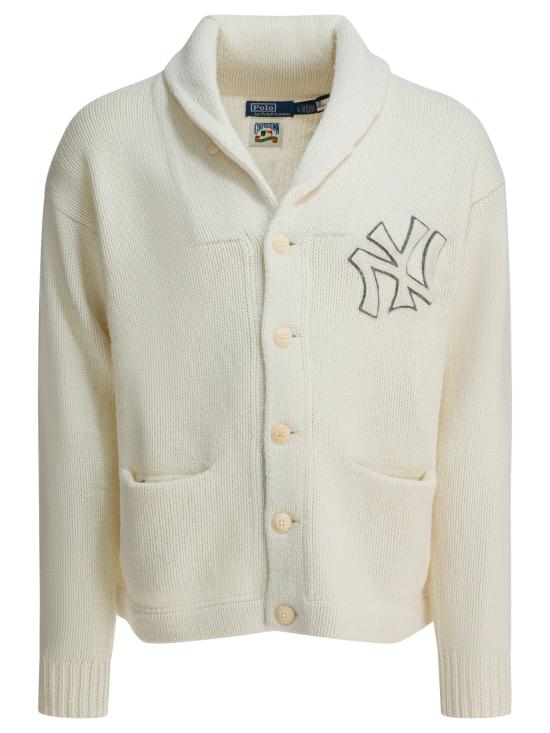 25FW 폴로 랄프로렌 가디건 710982821001ANDOVER CREAM COMBO White