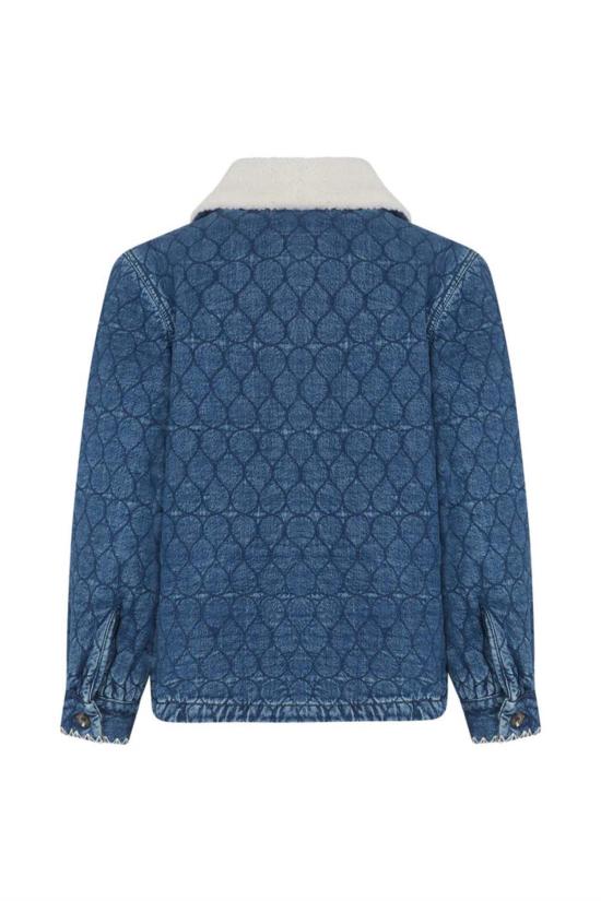  Seventy and Mochi 봄버 자켓 세븐티 앤 모치 프리다 셰르파 칼라 퀼팅 재킷 - OTHER BRANDS