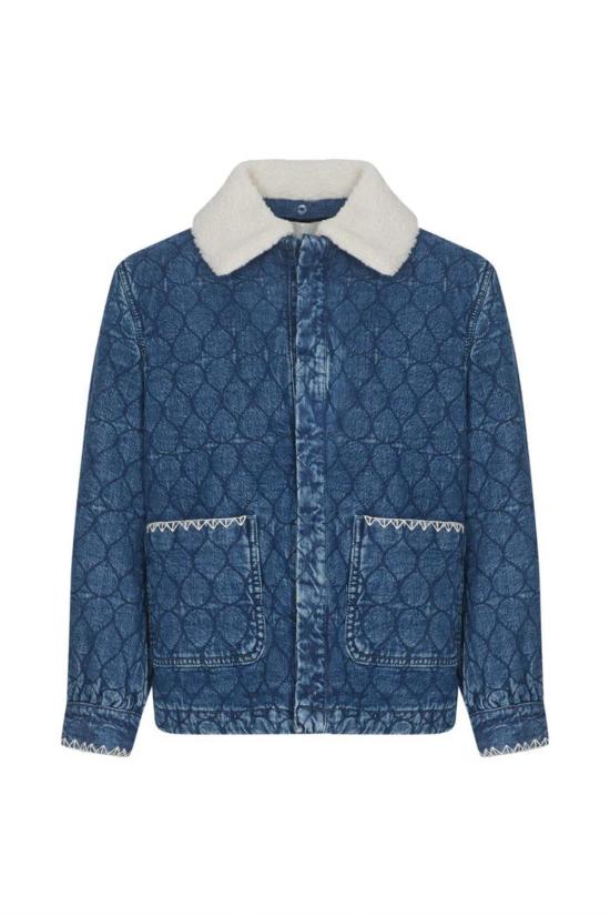  Seventy and Mochi 봄버 자켓 세븐티 앤 모치 프리다 셰르파 칼라 퀼팅 재킷