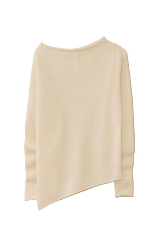  로렌 마누지안 셔츠 애스큐 보트넥 탑 - LAUREN MANOOGIAN