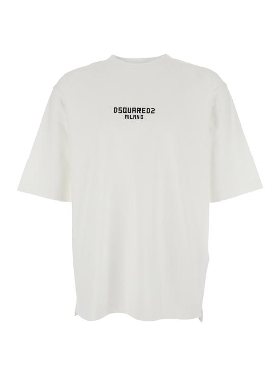 26SS 디스퀘어드2 반팔 티셔츠 S74GD1521D20106 100 WHITE