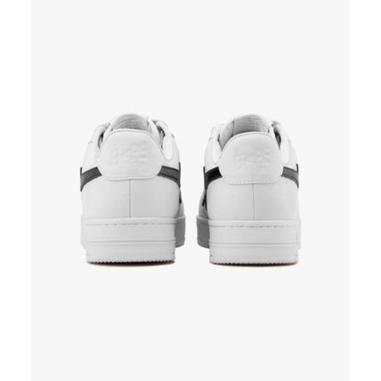  베이프 스니커즈 001FWL801301MWHT WHITE DOM - BAPE