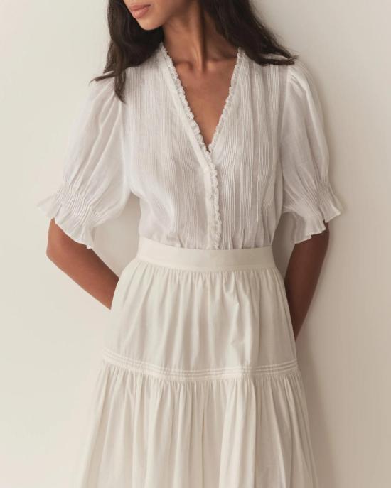  도엔 블라우스 칼리 탑 솔트 - DOEN