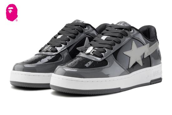  베이프 스니커즈 001FWL301303MGRA GRAY DOM
