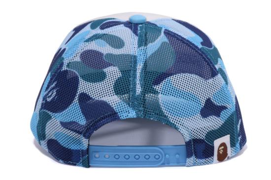  베이프 볼캡 001CPL302001LBLU DOM - BAPE