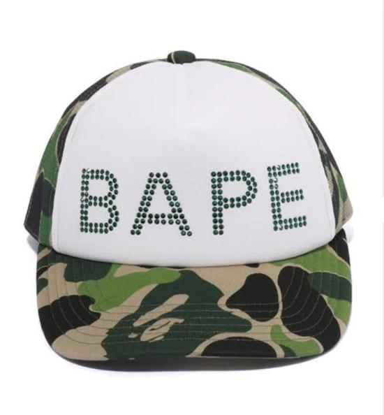  베이프 볼캡 001CPL302001LGRN DOM - BAPE