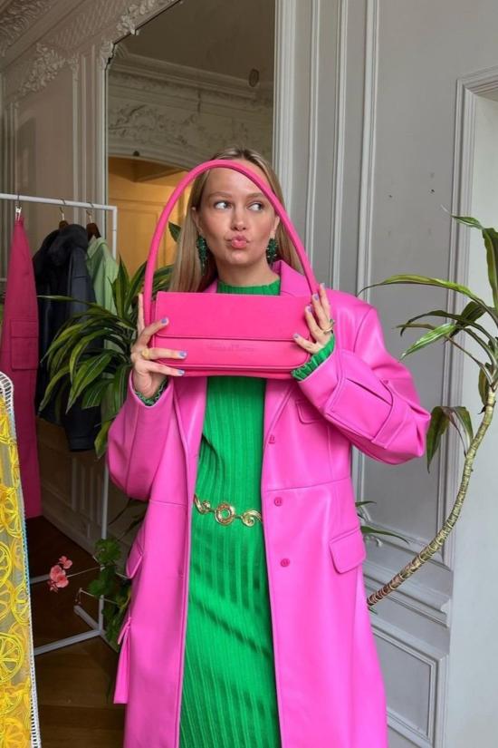  하우스오브써니 트렌치 코트 하우스 오브 서니 더 스튜디오 오버코트 아잘리아 - HOUSE OF SUNNY