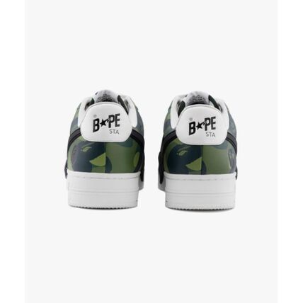  베이프 스니커즈 001FWL301308MGRN GREEN DOM - BAPE