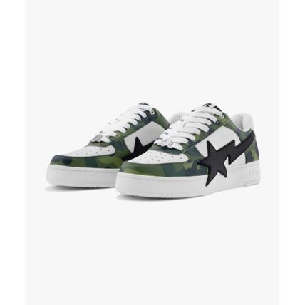  베이프 스니커즈 001FWL301308MGRN GREEN DOM