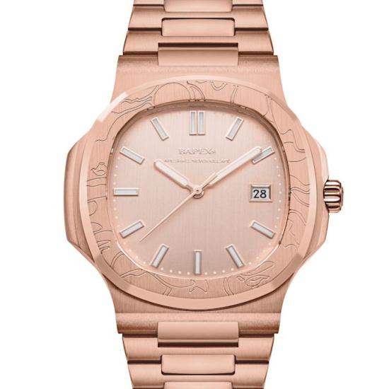  베이프 손목시계 001WHL201303MPNK DOM