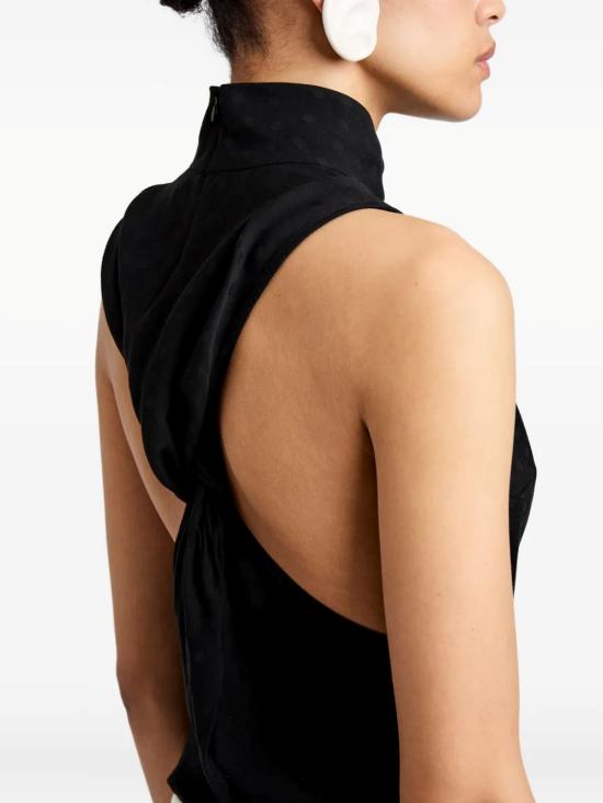 25FW 프로엔자슐러 민소매 티셔츠 WL2614815BY347413 Black - PROENZA SCHOULER