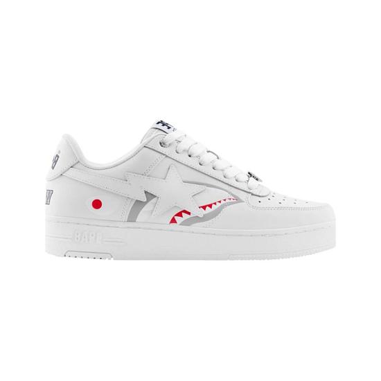  베이프 스니커즈 001FWL801302MWHT WHITE DOM