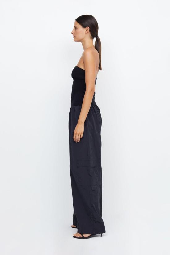  백앤브릿지 민소매 티셔츠 Bec + Bridge Vesna 스트랩리스 니트 탑 블랙 - BEC + BRIDGE