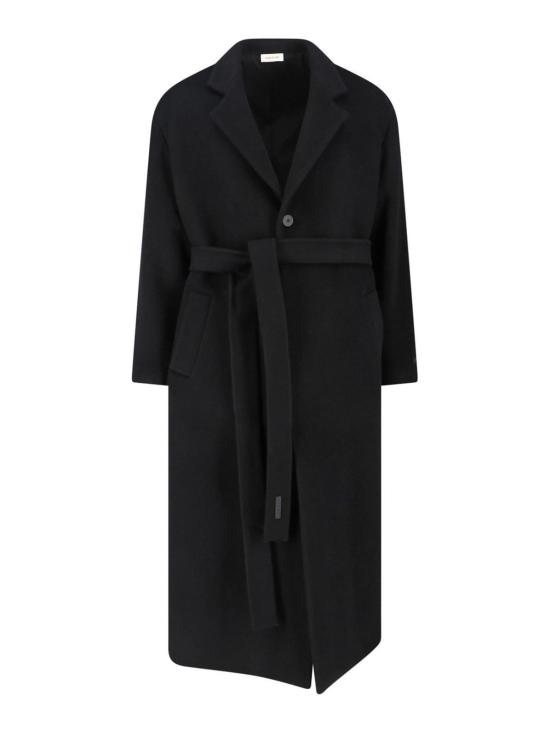  피어오브갓 코트 FG25FW64645MEL001 Black - FEAR OF GOD