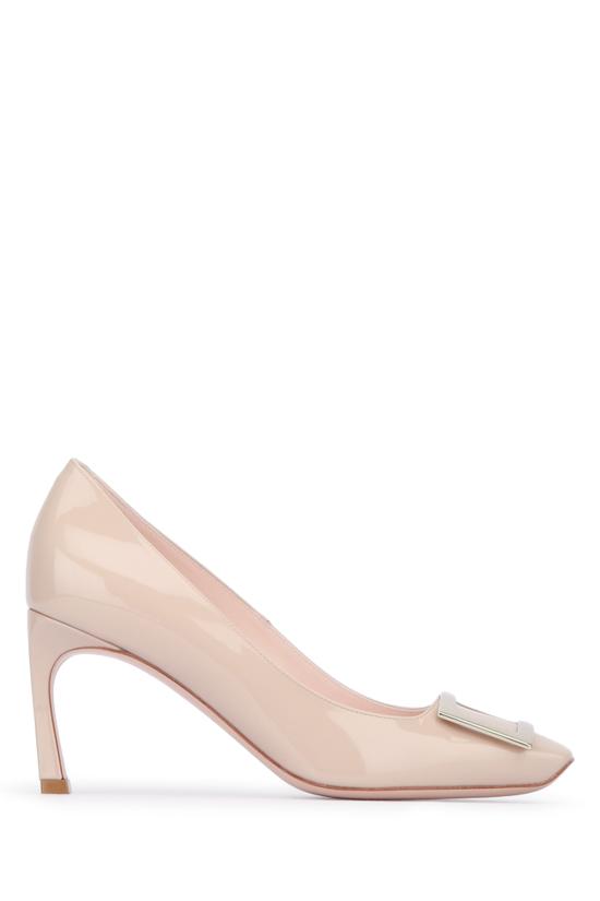 26FW 로저비비에 트럼펫 메탈 버클 펌프스 RVW40015280D1P C211 COLLANT