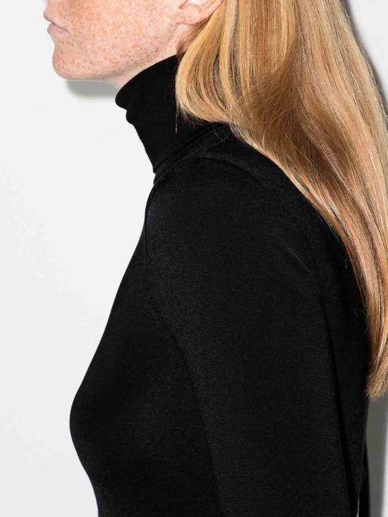 26FW 월포드 민소매 티셔츠 750847005 BLACK - WOLFORD