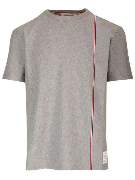  톰브라운 RWB 스트라이프 티셔츠 MJS252AJ0138035 Grey