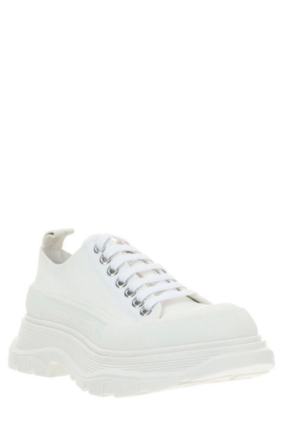  알렉산더 맥퀸 트레드 슬릭 레이스업 슈즈 697072W4MV29000 White - ALEXANDER MCQUEEN