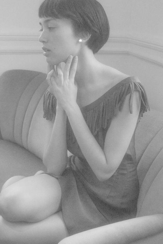  몬도 몬도 이어링 실버 스타 스터드 - MONDO MONDO