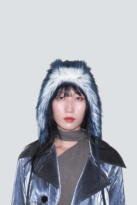  클라이드 이어플랩 캡 가짜 털