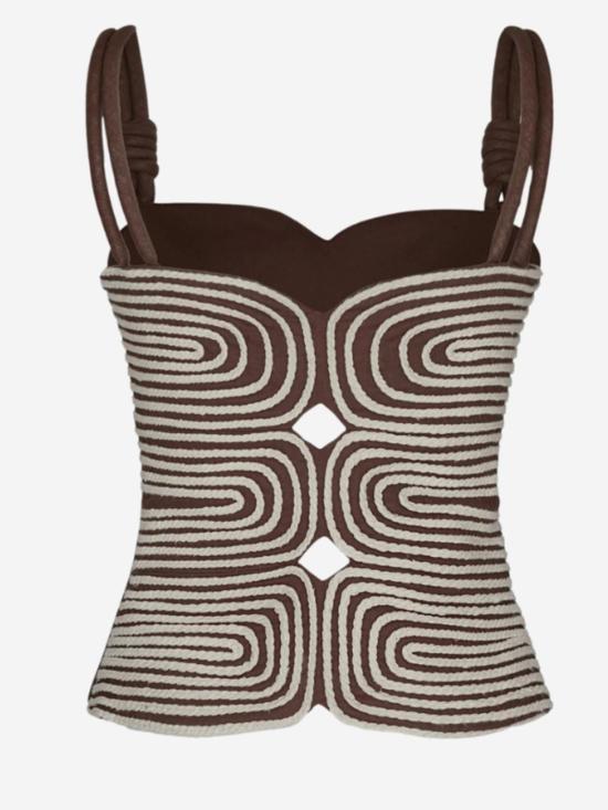  안드레스 오타로라 블라우스 안드레스 오탈로라 마레아 탑 - ANDRES OTALORA