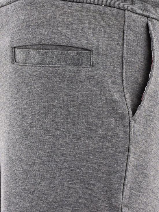 25SS 톰브라운 클래식 루프백 4바 스웨트팬츠 MJQ008H00535025 Grey - THOM BROWNE